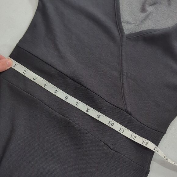 Toad&Co Dress Womens Small Gray Finlay Dress Long Sleeve Outdoor - Picture 10 of 11